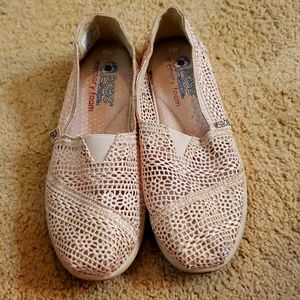Bobs crochet sandals size 7.5
